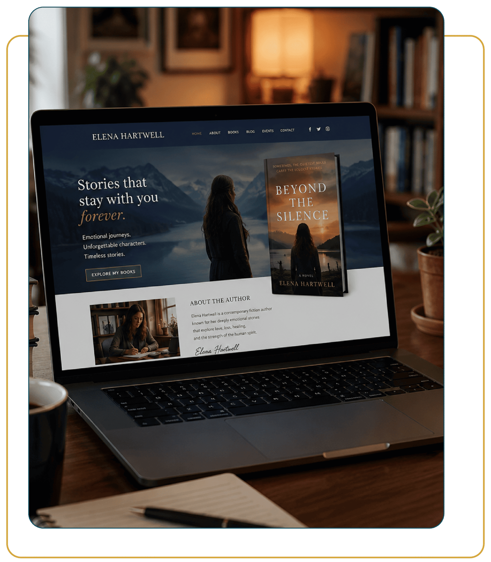 author websites